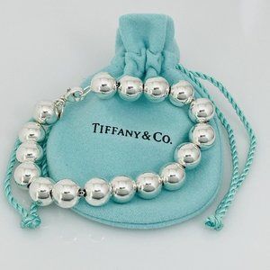 Tiffany HardWear Ball Bracelet in Sterling Silver 10mm Beads - 7.25" Small